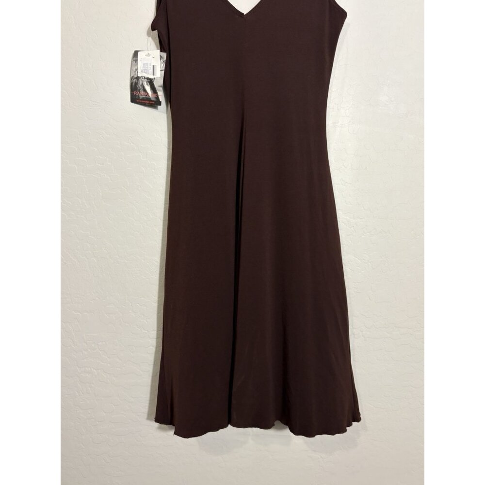 Rampage NWT Y2K Bodycon Coquette Bling Strap Dress size Large Vintage 2000’s. - Picture 9 of 12